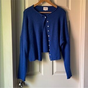 Things Between Blue Piper Cardigan